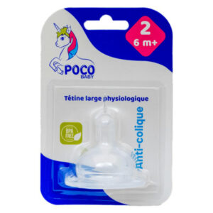 POCO BABY Tetine Large Physiologique 2eme Age