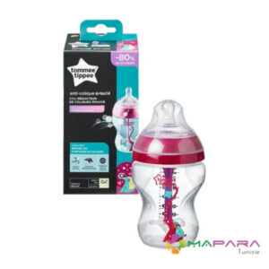 TOMMEE TIPPEE Biberon Advanced Anti-colique 0m+ 260ml Rouge
