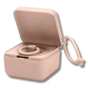 BIBS - PACIFIER BOX A TETINES BLUSH