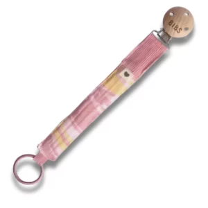 BIBS - PACIFIER CLIP SUCETTE ATTACHE TETINE ROSE