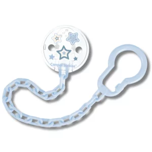 CANPOL BABIES - ATTACHE SUCETTE AVEC CLIPS DE SECURITE BLEU 10/877