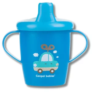 CANPOL BABIES - TASSE ANTI-DÉVERSEMENT TOYS +9MOIS 250ML 31/200 BLEU