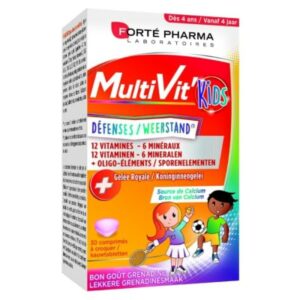 Forte Pharma MultiVit'Kids Defenses 30 Comprimes a Croquer