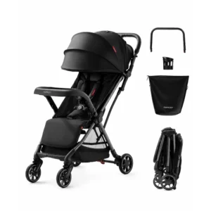 MOMCOZY CLICKGO - POUSSETTE COMPACTE ULTRA-LÉGÈRE HOMOLOGUÉE CABINE AVION