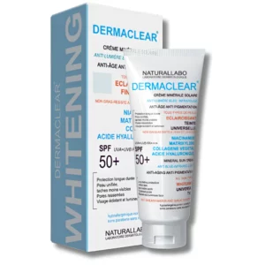 NATURALLABO DERMACLEAR - CREME SOLAIRE MINERALE INVISIBLE ANTI TACHES SPF50+ 50ML
