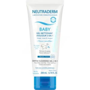 Neutraderm Baby Gel Nettoyant Douceur 3 en 1 200ml
