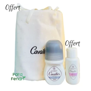 ROGÈS CAVAILLÈS - DÉODORANT ROLL ON INTENSE LP 50ML + GEL INTIME EXTRA DOUX 50 ML ET BOURSE OFFERTS