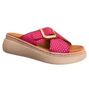 STILIGHT - CLAQUETTES ORTHOPÉDIQUES CROISÉES COULEUR ROSE CHANGEANTE FEMMES