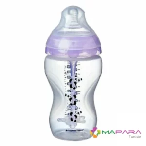 Tommee Tippee Biberon Advanced Anti-colique 3M+ 340ml Lilas Panda
