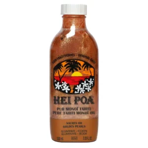Hei Poa Pur Monoi Tahiti Nacres Or 100ml