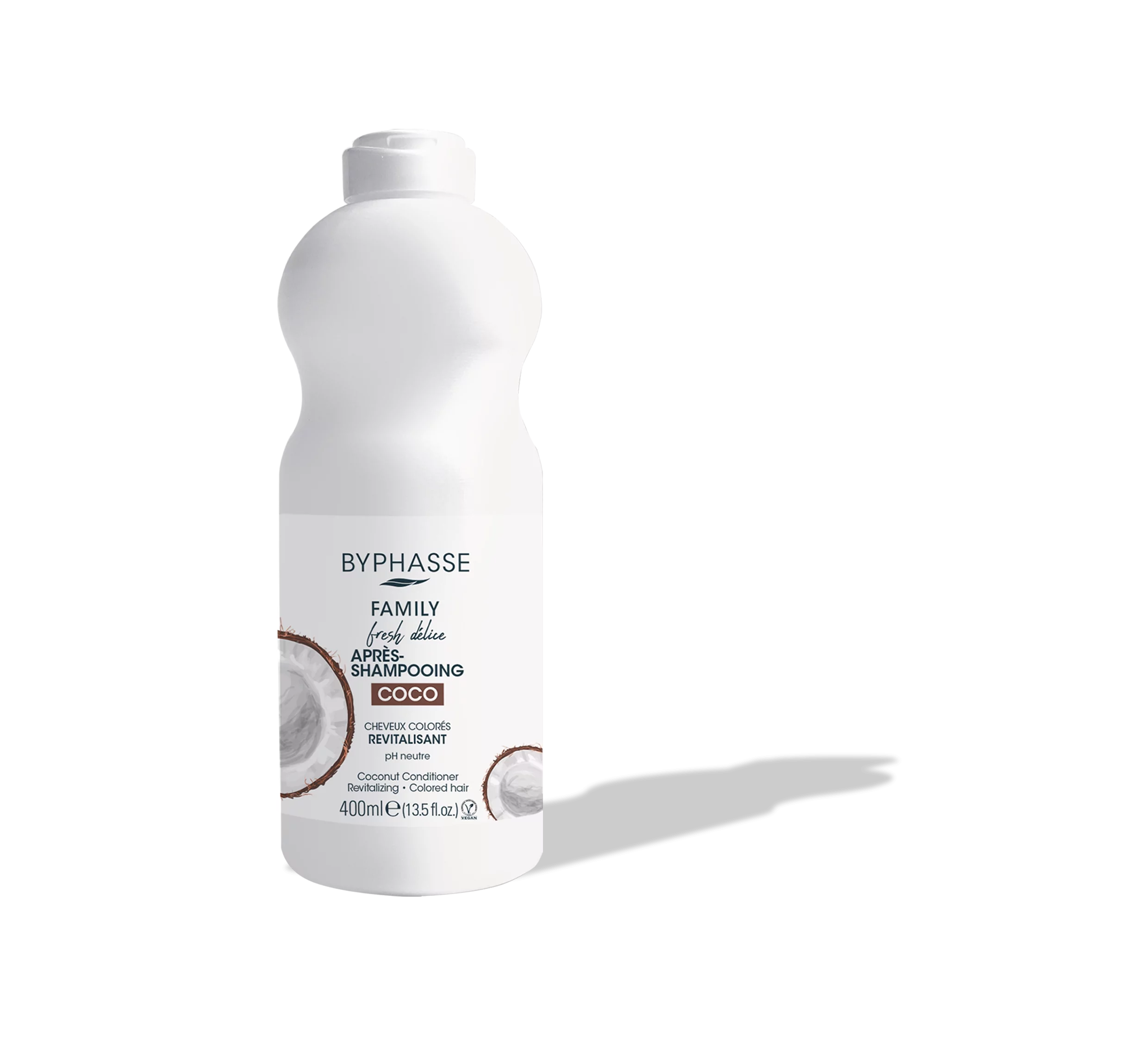 Byphasse Après-shampooing Coco Cheveux Colorés Family Fresh Délice 400ml