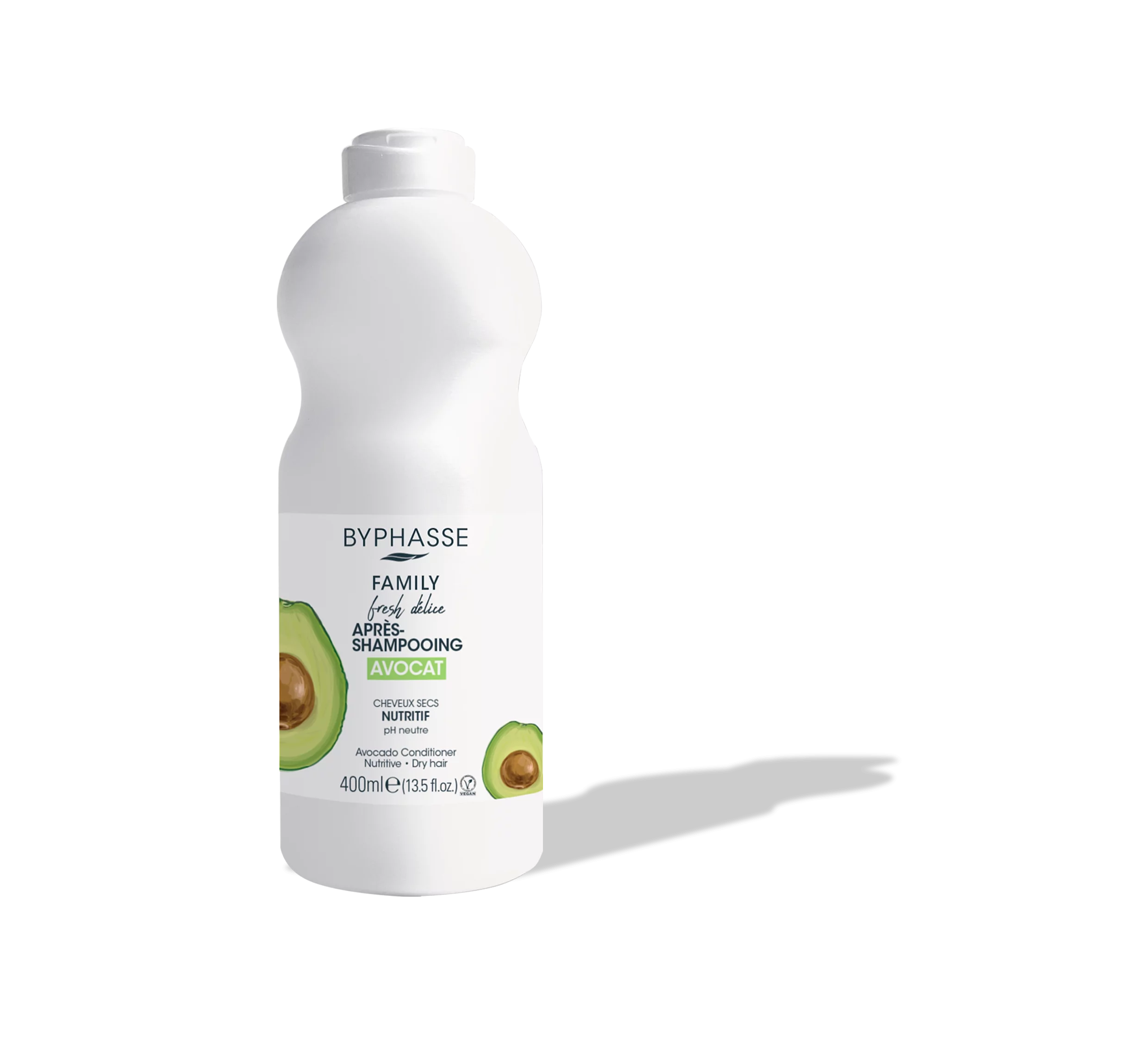 Byphasse Après-shampooing Avocat Cheveux Secs Family Fresh Délice 400ml