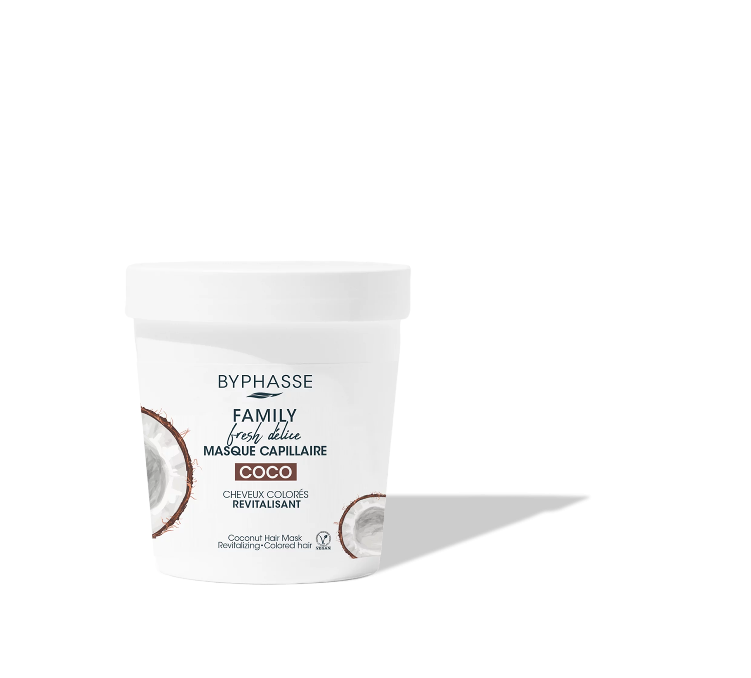 Byphasse Masque Capillaire Cheveux Colorés Family Fresh Délice 250ml