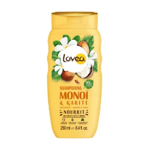 Lovea Shampooing Monoï et Karité Cheveux Secs et Abimes 250ml
