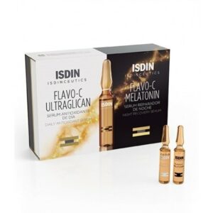ISDINCEUTICS FLAVO C Day & Night – 2×10 Ampoules de 2ml