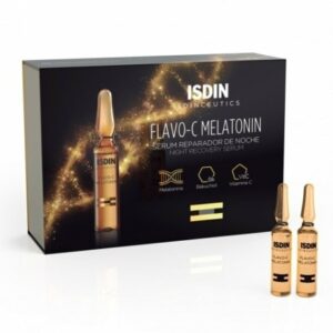 ISDINCEUTICS FLAVO-C Melatonin Serum Reparateur Nuit 10 Unidoses de 2ml