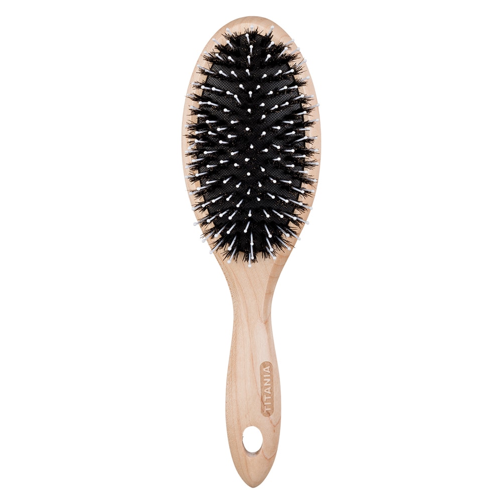 TITANIA Brosse Pneumatique Nature Erable 22,4CM – 2862