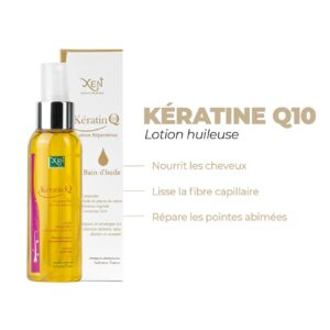 XEN Kératin Q10 Lotion Huileuse 100ml