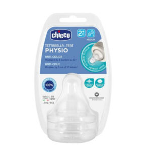 Chicco Physio 2 Tetines Debit Moyen 2 Mois et +