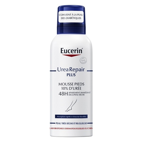 EUCERIN Urea Repair Plus Mousse Pieds 10% D'urée 150ml
