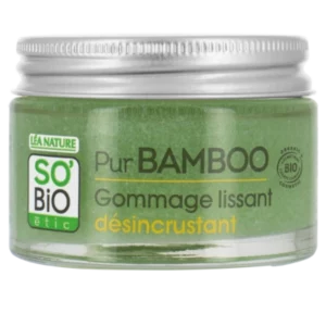 SO BIO Pur Bamboo Gommage Lissant Désincrustant 50ml