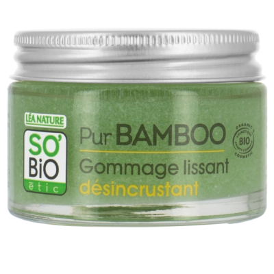 SO BIO Pur Bamboo Gommage Lissant Désincrustant 50ml