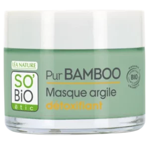 SO BIO Pur Bamboo Masque Argile Détoxifiant Bio 50ml