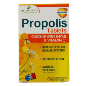 3 Chenes Propolis 40 Pastilles a Sucer
