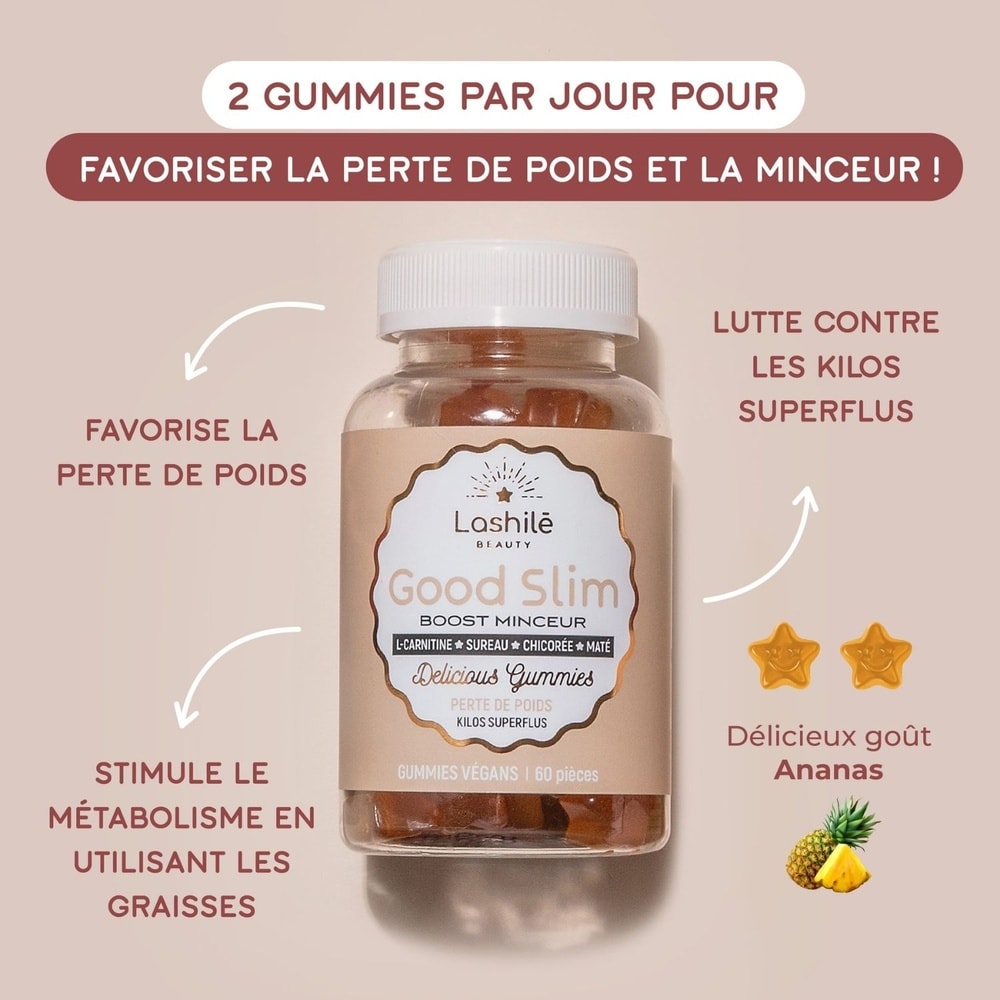 Lashilé Beauty Good Slim Boost Minceur Perte de poids 1 mois