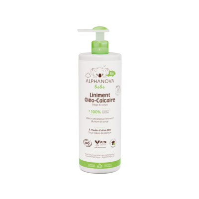 Alphanova Bebe Liniment Oleo Calcaire Bio 400ml