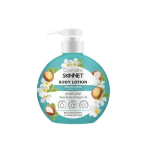 Cosmaline Skinnet Lait Corps Nourrissant au Beurre de Karite Et à L’huile D’argan Peaux Seches à Tres Seches 400ml