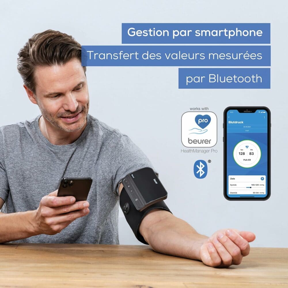 BEURER BM 81 EasyLock Tensiomètre au Bras