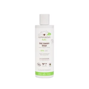 Alphanova Bebe Gel Lavant Doux Corps Visage et Cheveux 200ml