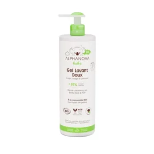 Alphanova Bebe Gel Lavant Doux Corps Visage et Cheveux 400ml