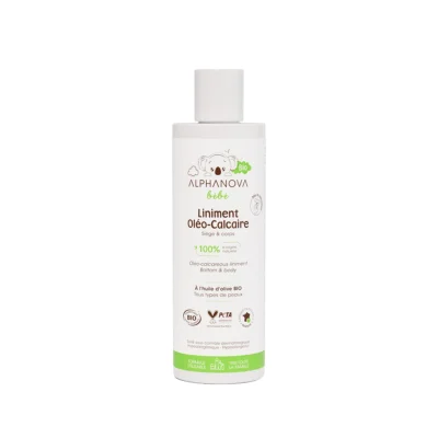 Alphanova Bebe Liniment Oleo Calcaire Bio 200ml