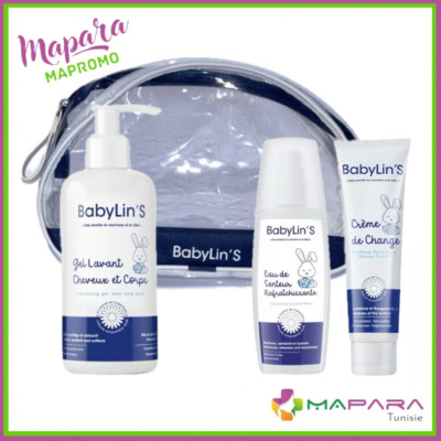 BABYLINS Pack Soin Bebe + Trousse Offerte