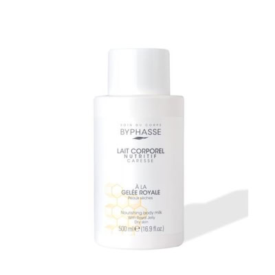 BYPHASSE Lait Corporel Nutritif A La Gelee Royale 500ml