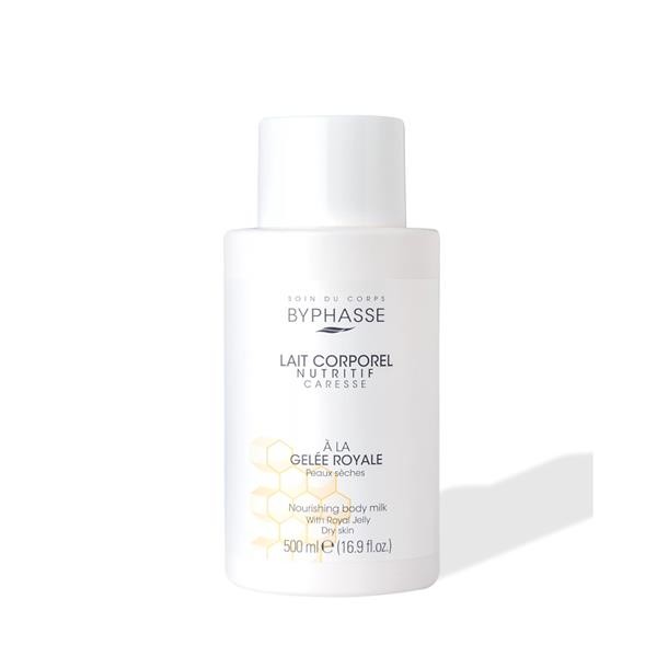 BYPHASSE Lait Corporel Nutritif A La Gelee Royale 500ml