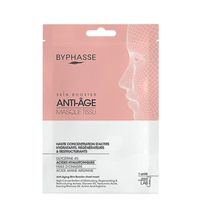 BYPHASSE Masque Tissu Skin Booster Anti-Age