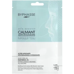 BYPHASSE Masque Tissu Skin Booster Calmant Anti-rougeurs