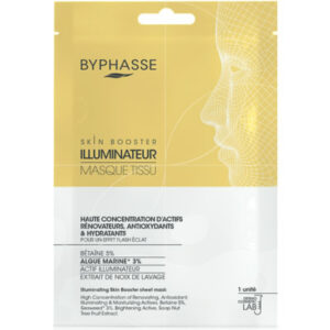BYPHASSE Masque Tissu Skin Booster Illuminateur