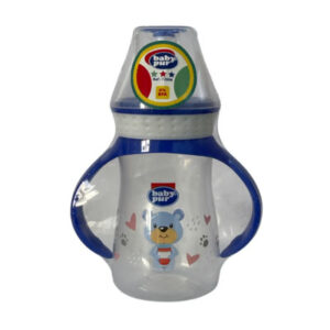 Baby Pur Mini Biberon Standard Avec Couvercle Torsade et Anses 125ml