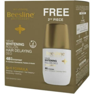 Beesline Coffret Roll-On Deo Eclaircissant Anti Repousse Natural 5 En 1