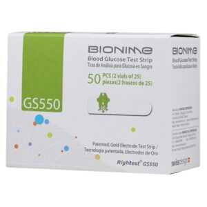 BIONIME bandelettes GS550 – 50 Bandelettes
