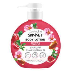 Cosmaline Skinnet Lait Corps Grenadine Eclatante et Huile d’Amande 400ml