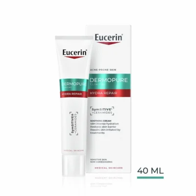 Eucerin DermoPure Clinical Hydra Repair Crème Apaisante 40ml