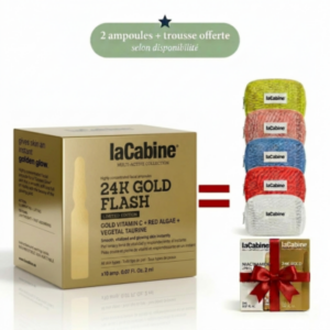 La Cabine 24K Gold Flash Édition Limitée 10 Ampoule