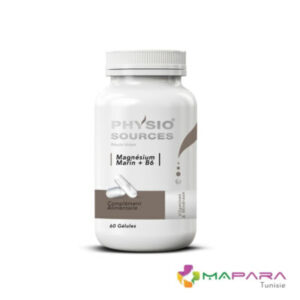 PHYSIOSOURCES Magnesium Marin + Vit B6 60 Gellules