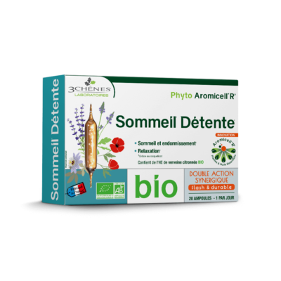 3 Chenes Phyto AromicellR Sommeil Detente 20 ampoules