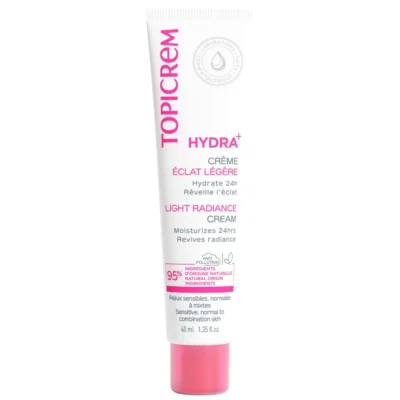 Topicrem HYDRA+ Crème Hydratante Éclat Légère 40ml